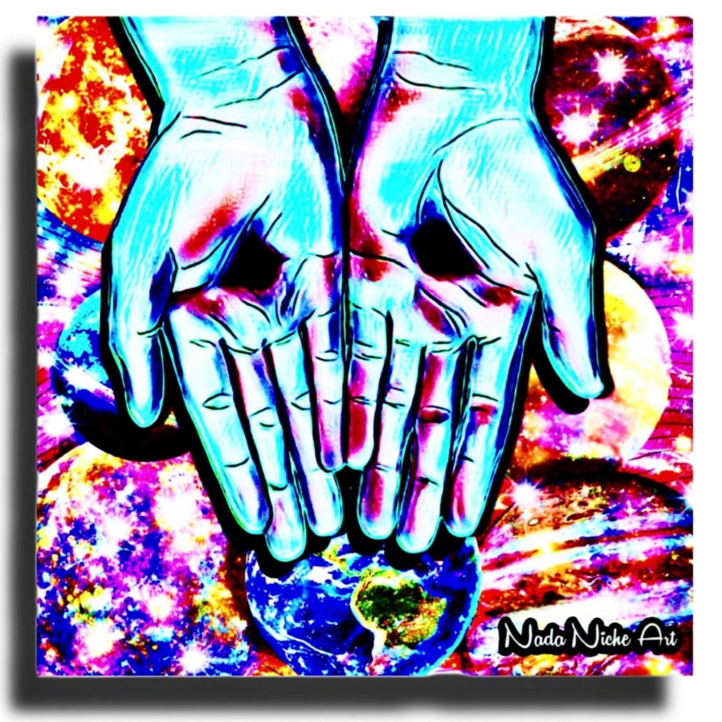 Our Lord’s Scarred Hands Of Creation