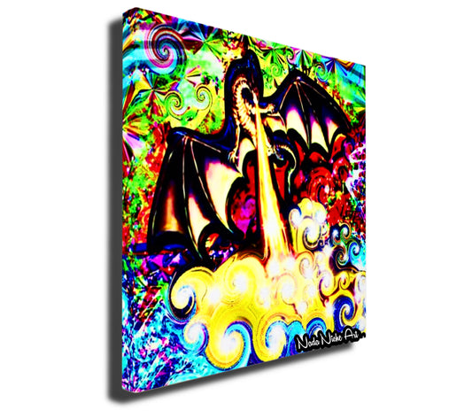 Surge Of Swirling Dragon Fire