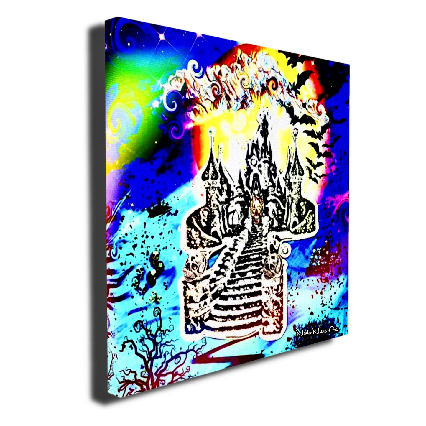 Skeleton Sketch Palace At Midnight