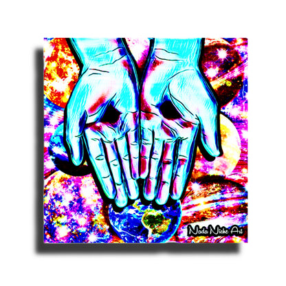 Our Lord’s Scarred Hands Of Creation