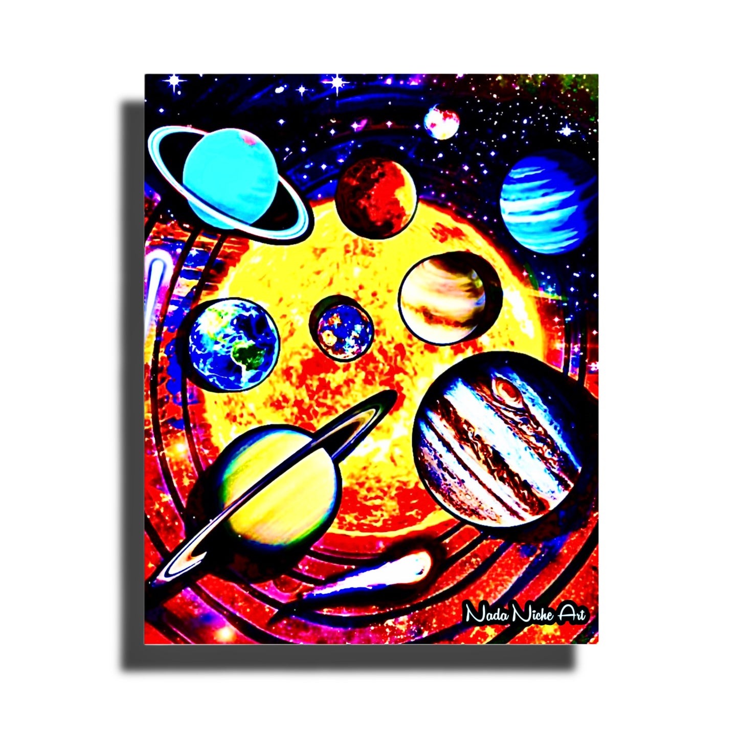 Assembly Of The Milky Way Spheres: Sun And Planets With Comets