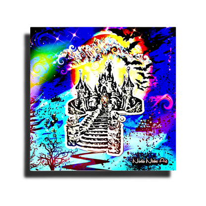 Skeleton Sketch Palace At Midnight