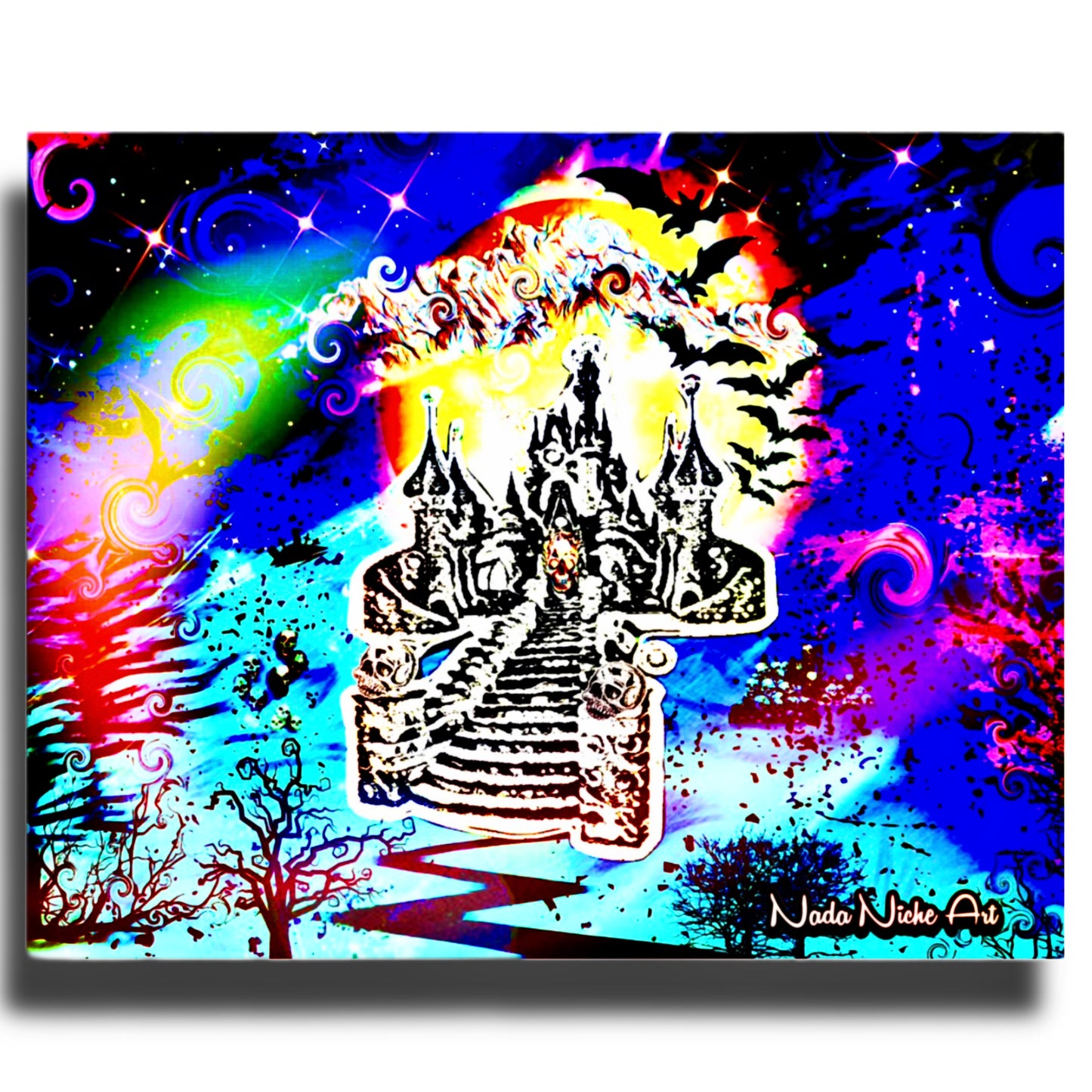 Skeleton Sketch Palace At Midnight