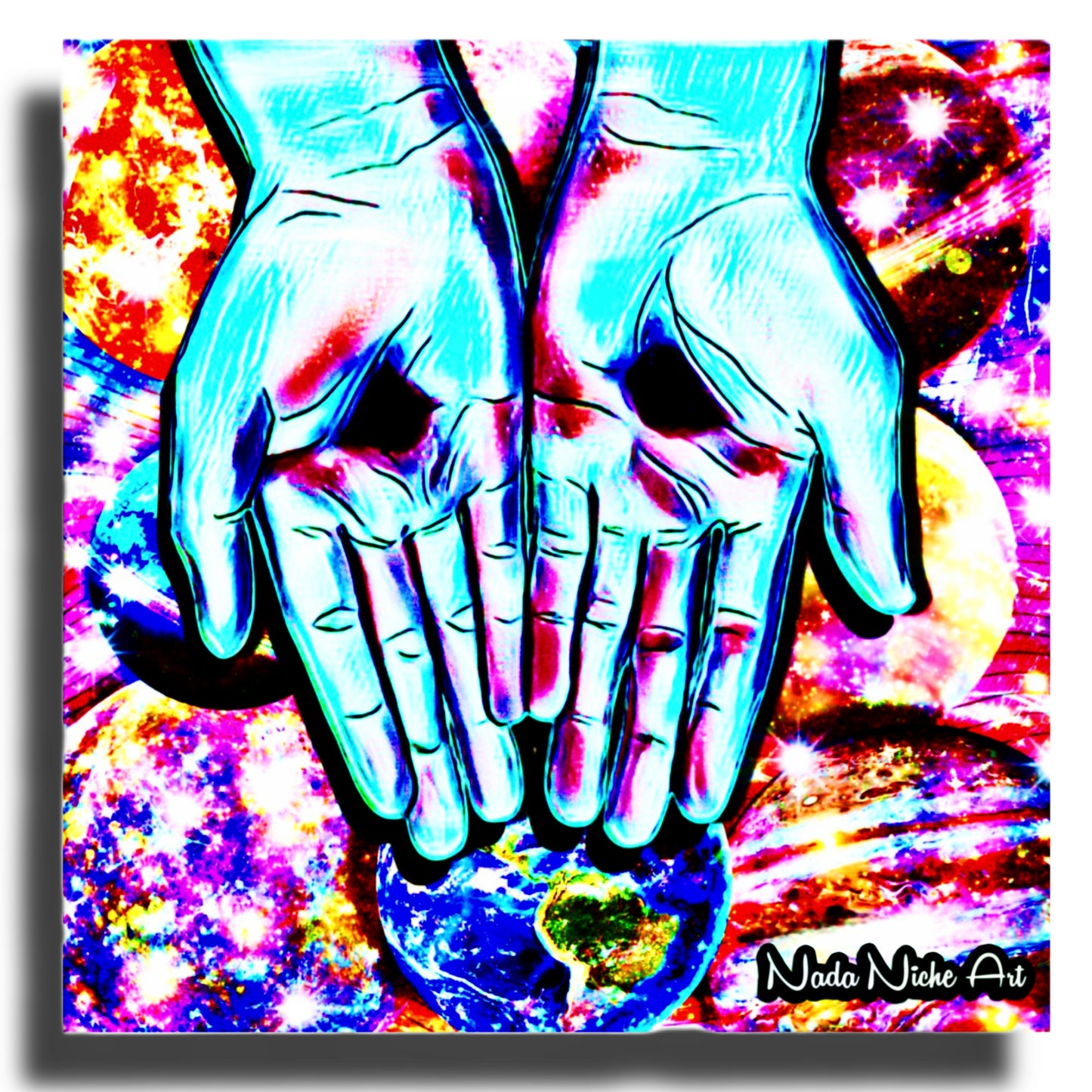 Our Lord’s Scarred Hands Of Creation