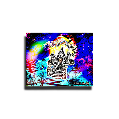 Skeleton Sketch Palace At Midnight