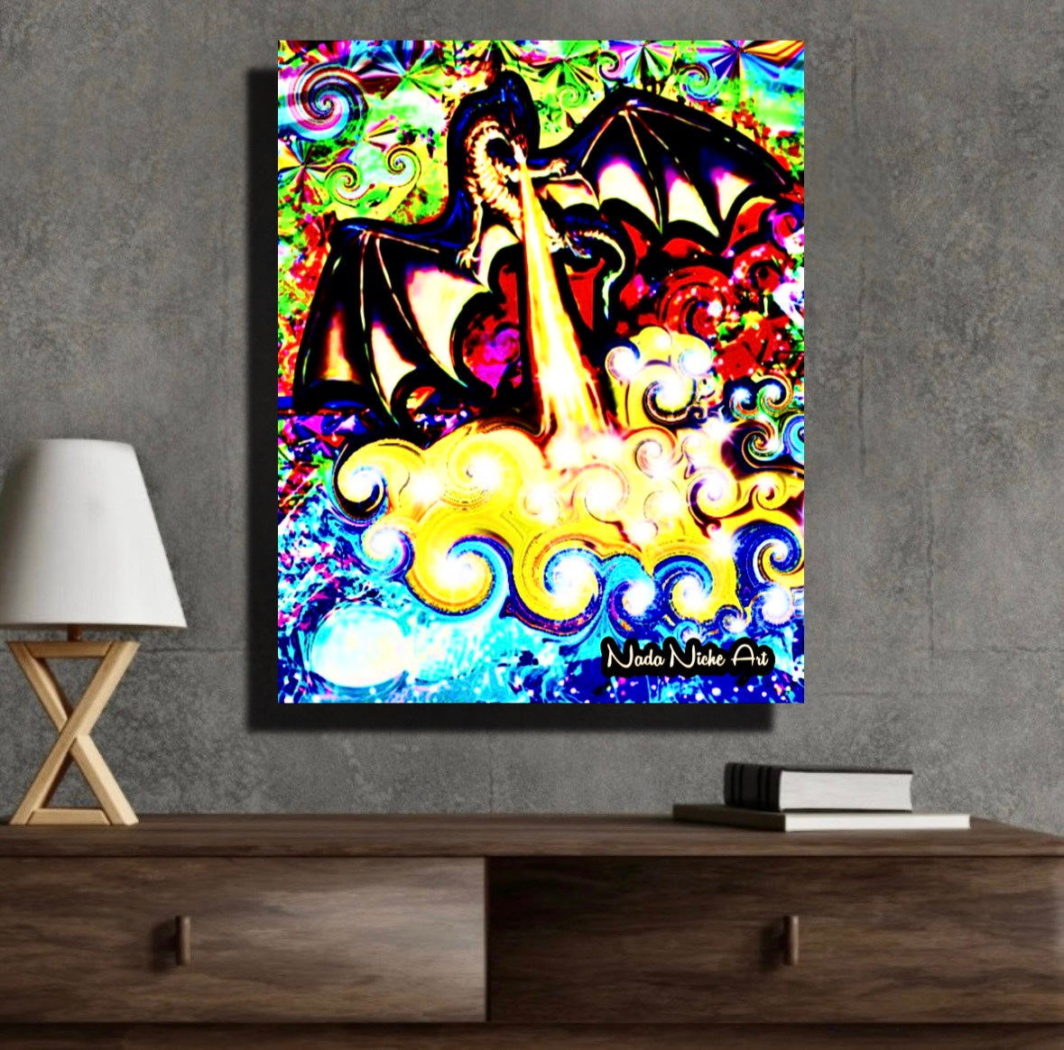 Surge Of Swirling Dragon Fire