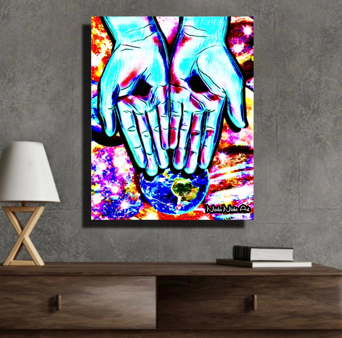 Our Lord’s Scarred Hands Of Creation