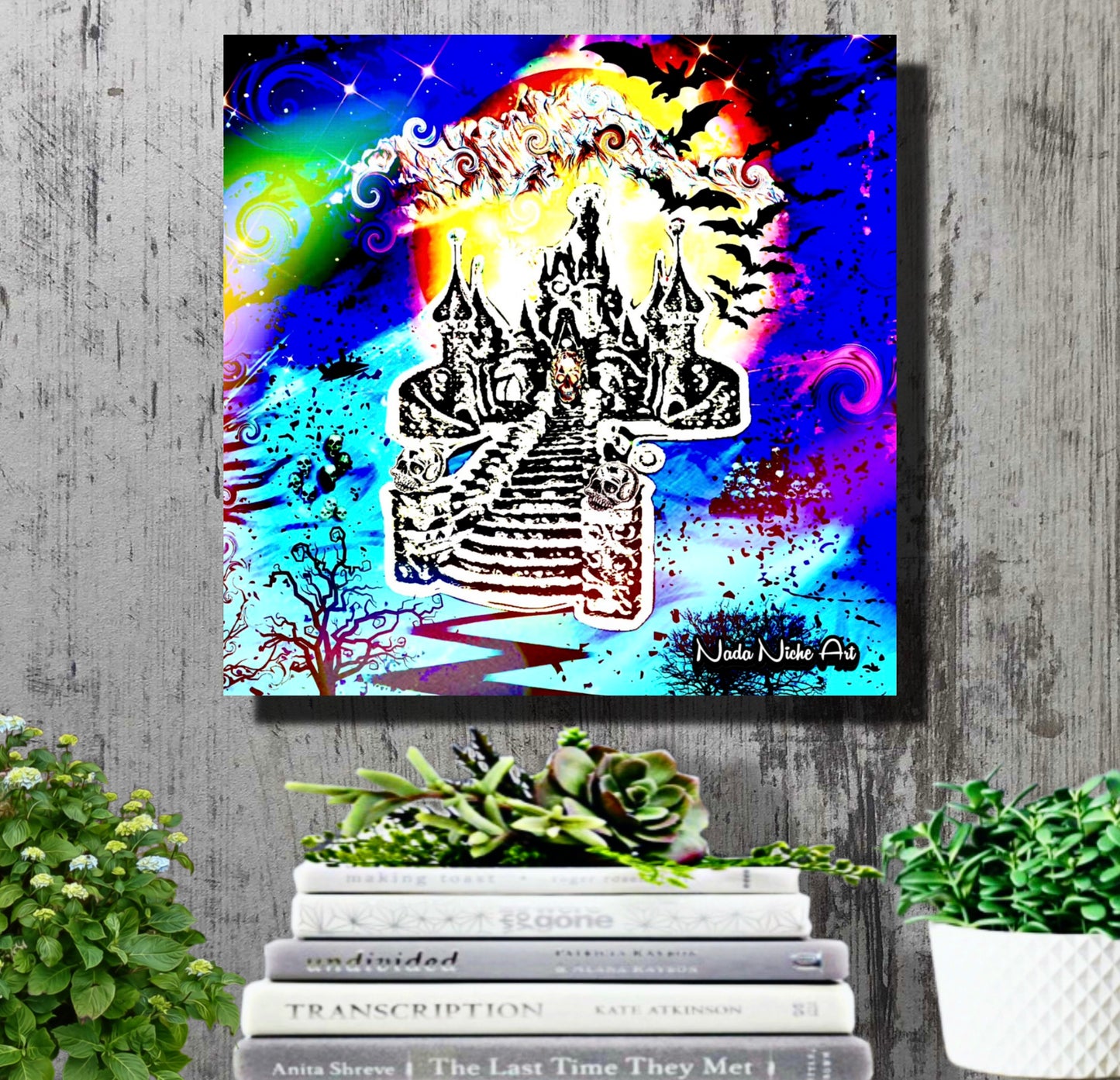 Skeleton Sketch Palace At Midnight