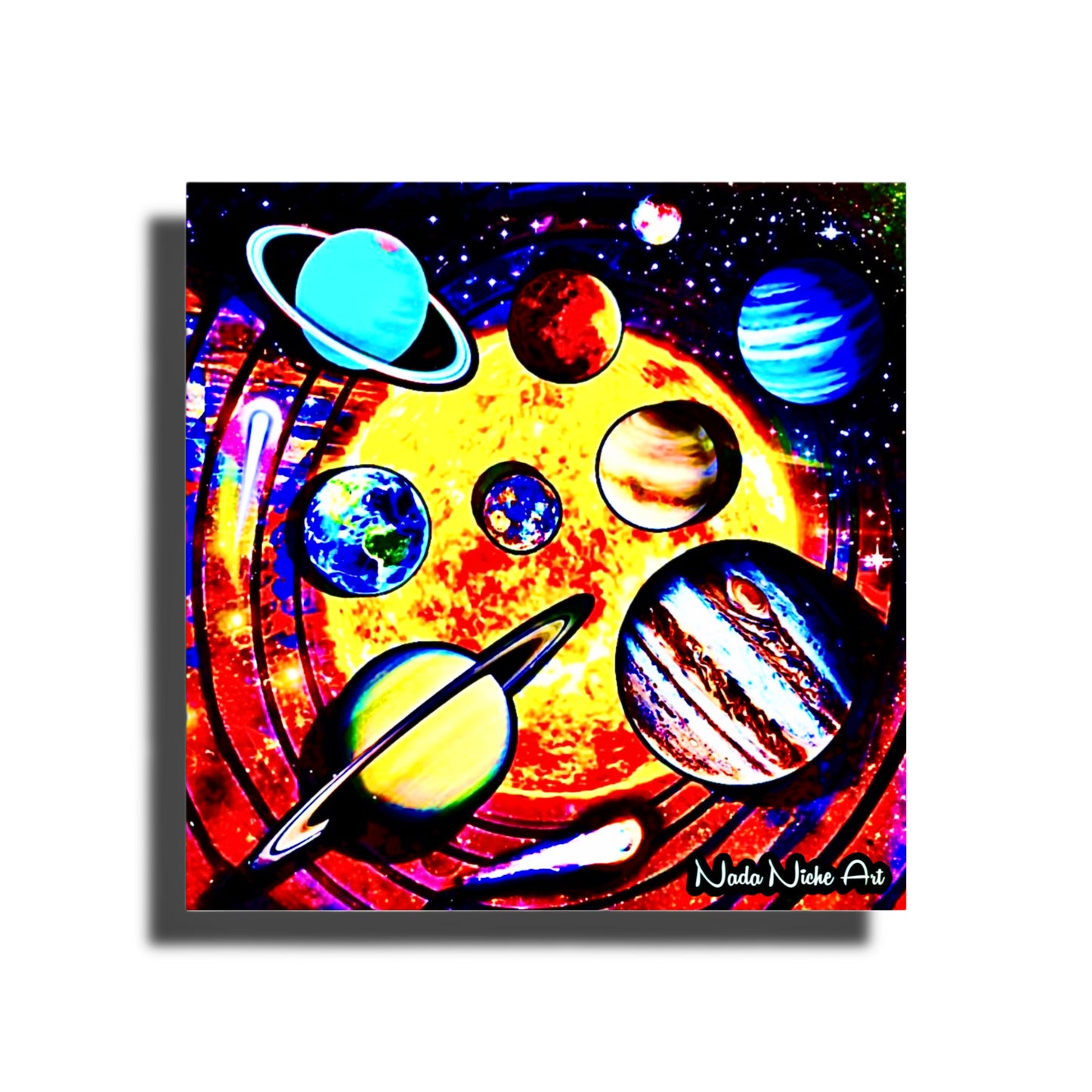 Assembly Of The Milky Way Spheres: Sun And Planets With Comets