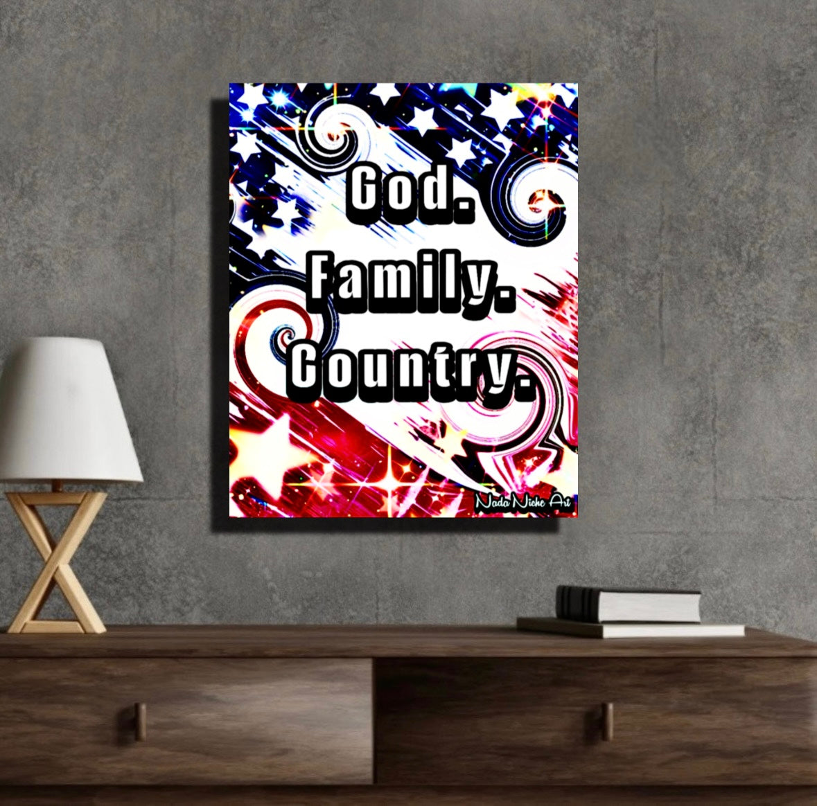 God. Family. Country.