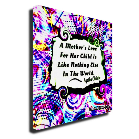 Agatha Christie: “A Mother’s Love For Her Child Is Like Nothing Else In The World.”