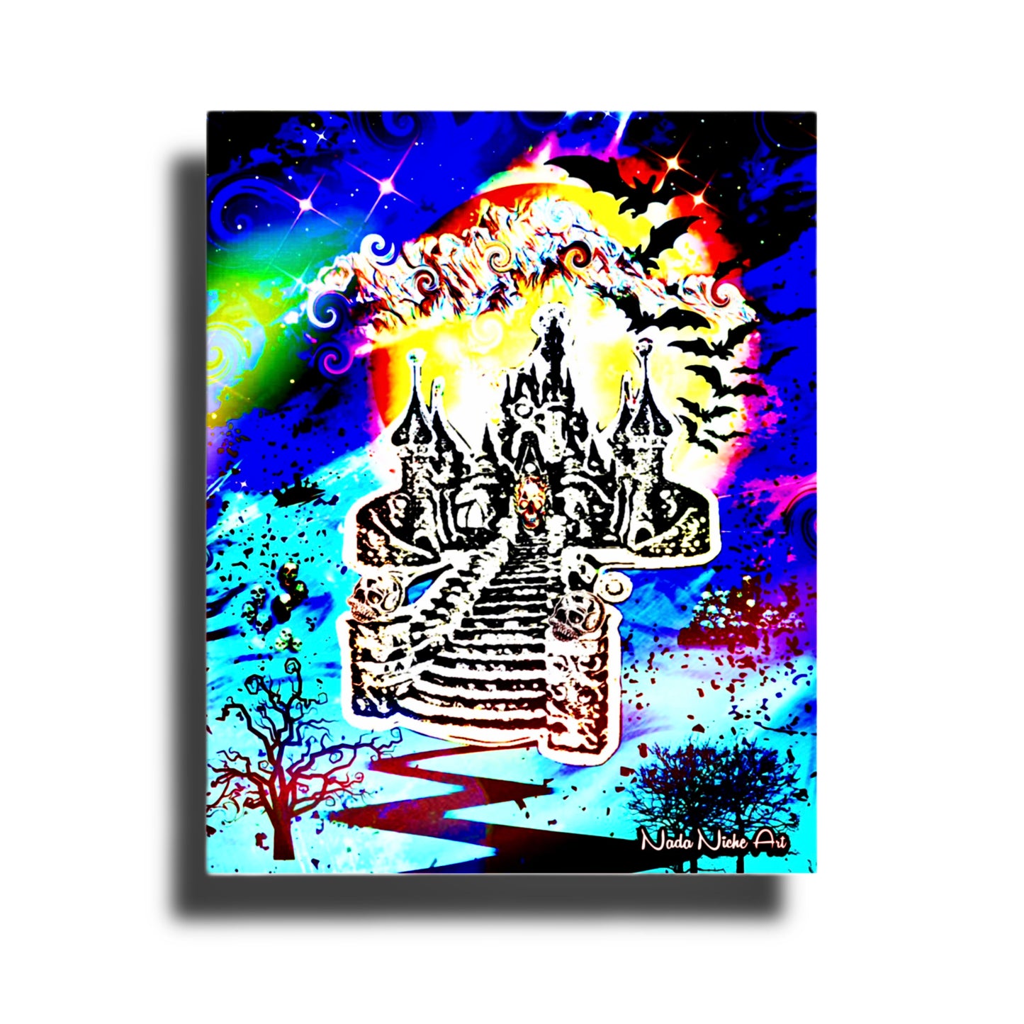 Skeleton Sketch Palace At Midnight