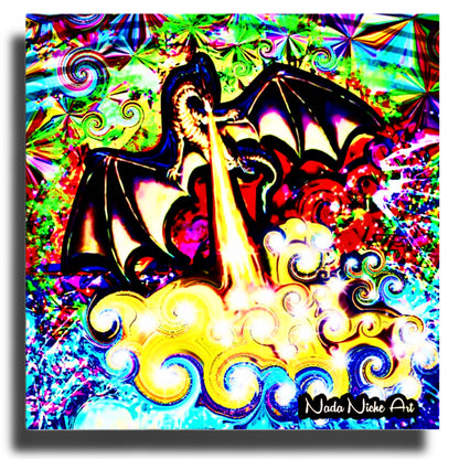 Surge Of Swirling Dragon Fire