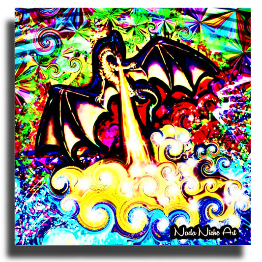 Surge Of Swirling Dragon Fire