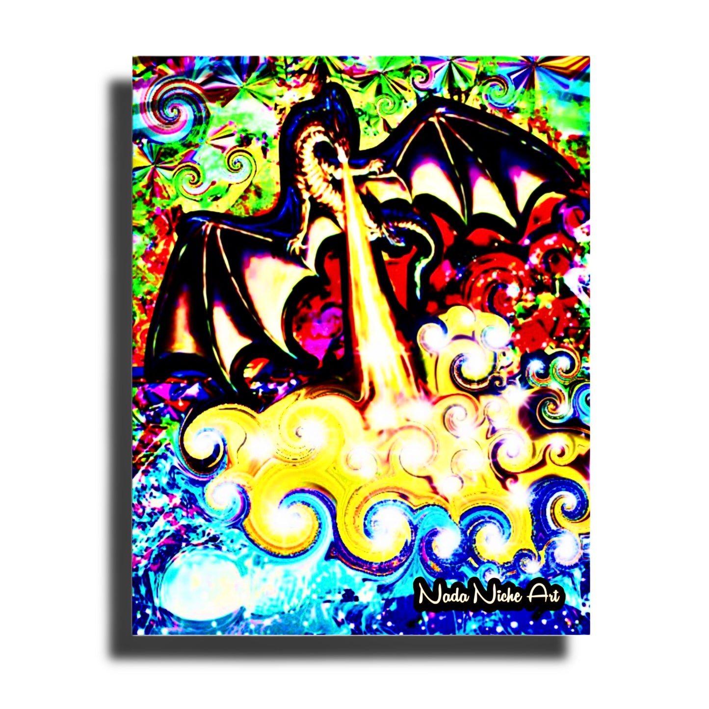 Surge Of Swirling Dragon Fire