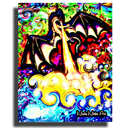 Surge Of Swirling Dragon Fire