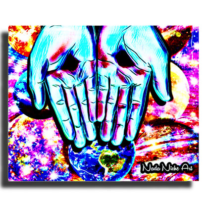 Our Lord’s Scarred Hands Of Creation