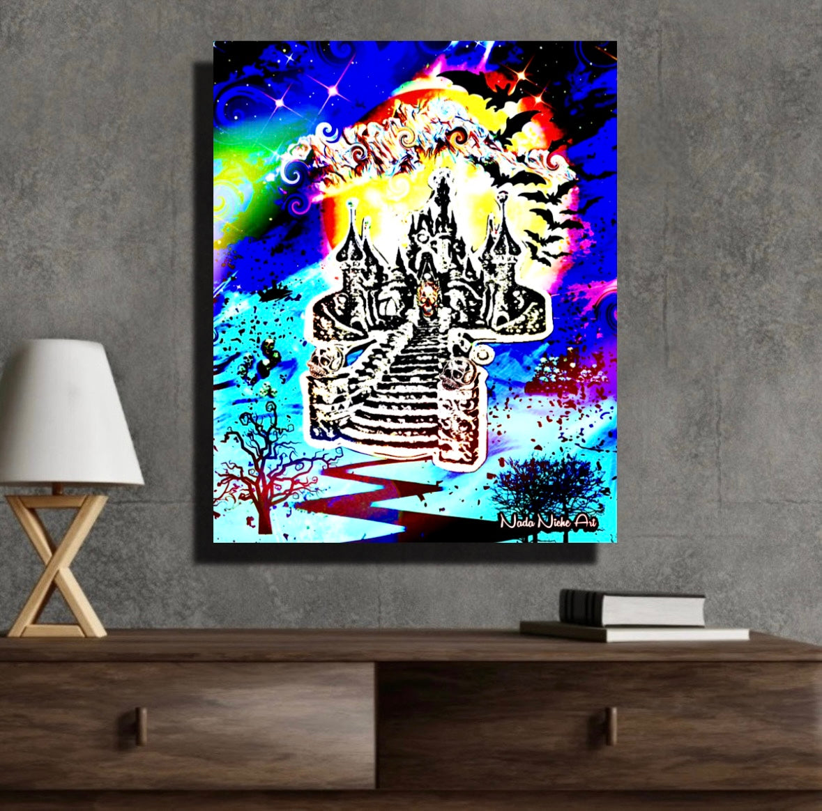 Skeleton Sketch Palace At Midnight