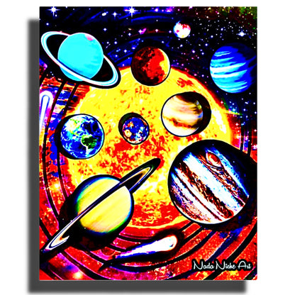 Assembly Of The Milky Way Spheres: Sun And Planets With Comets